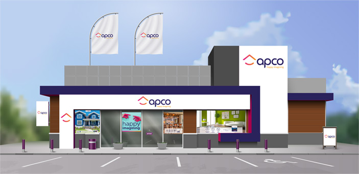 New Signage of Apco Coatings