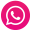 WhatsApp logo with a pink circle background, representing the share on email option.
